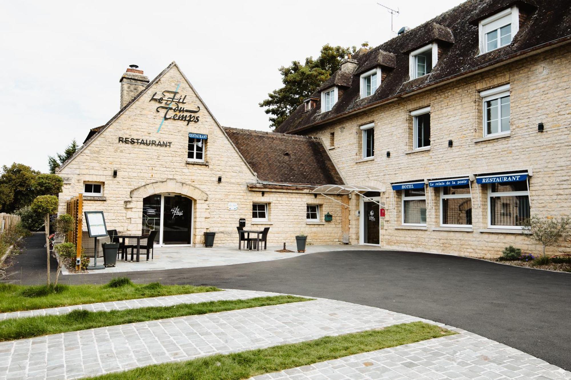 Logis Hotel Le Relais De La Poste Restaurant Le Fil Du Temps Thury-Harcourt-le-Hom Eksteriør billede